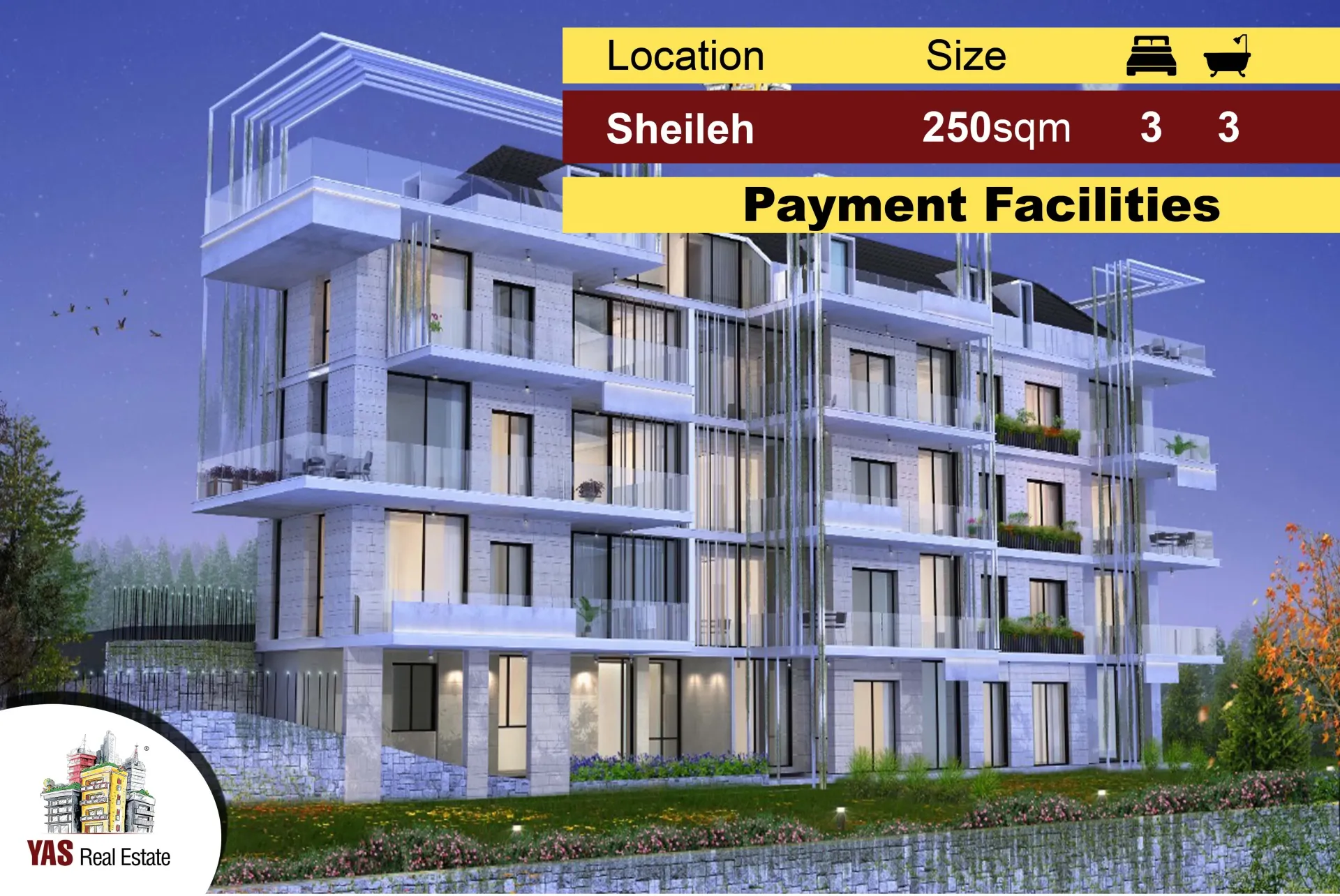 Apartment for Sale in Sehaile - 3 bed, 3 bath