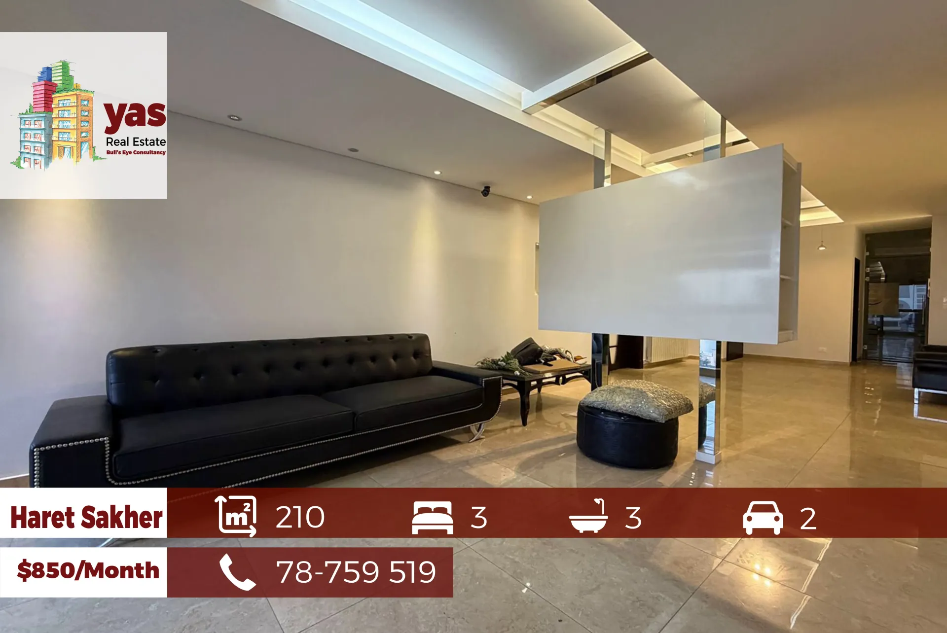 Apartment for Rent in Haret Sakhr