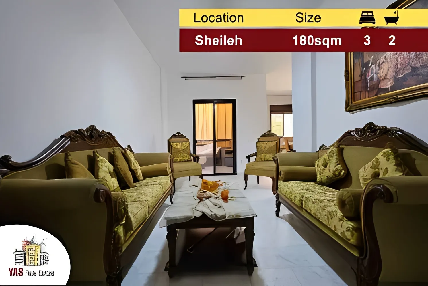 Apartment for Sale in Sehaile - 3 bed, 2 bath