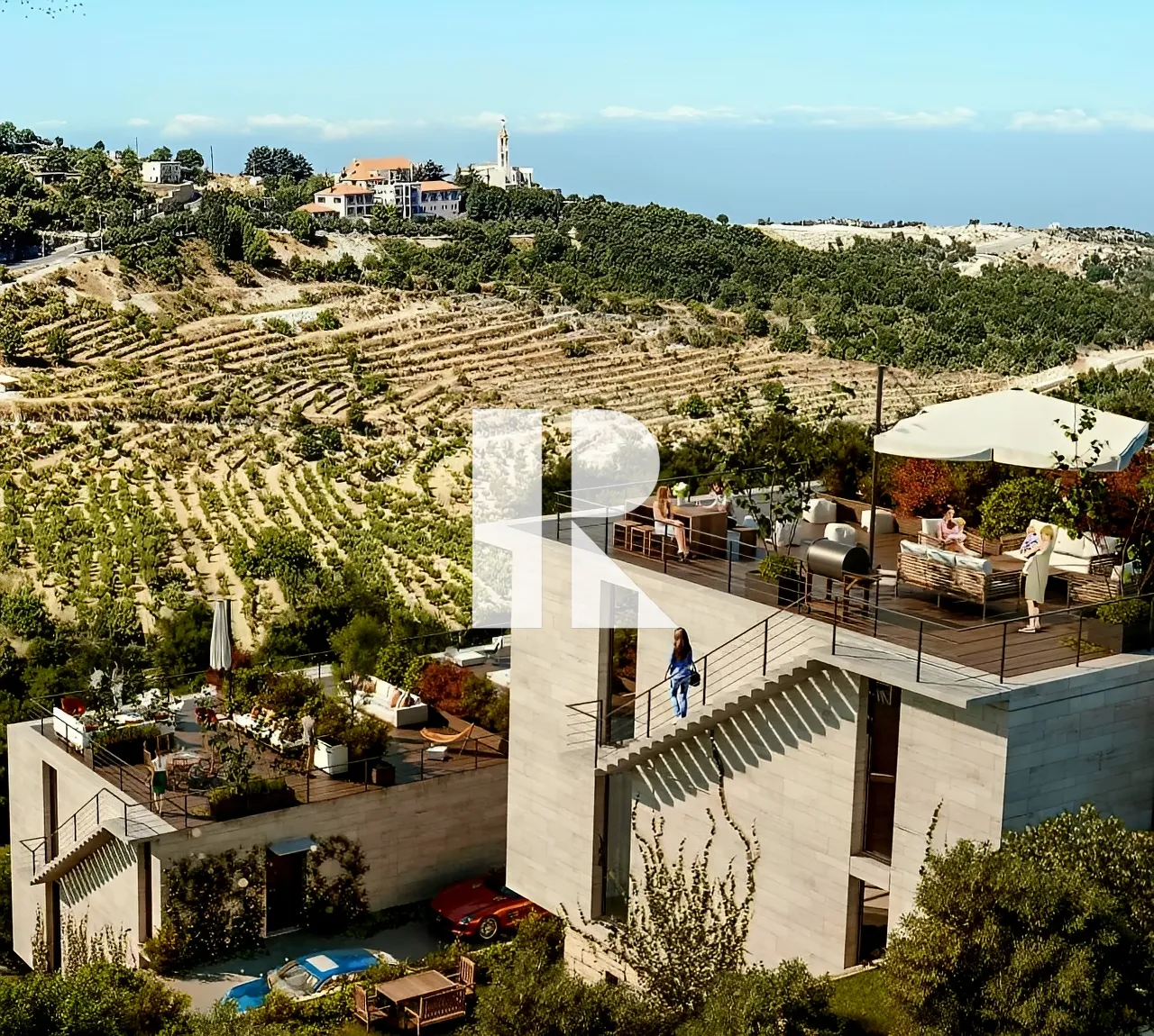 Duplex for sale in Mechmech - 2 bed, 3.0 bath