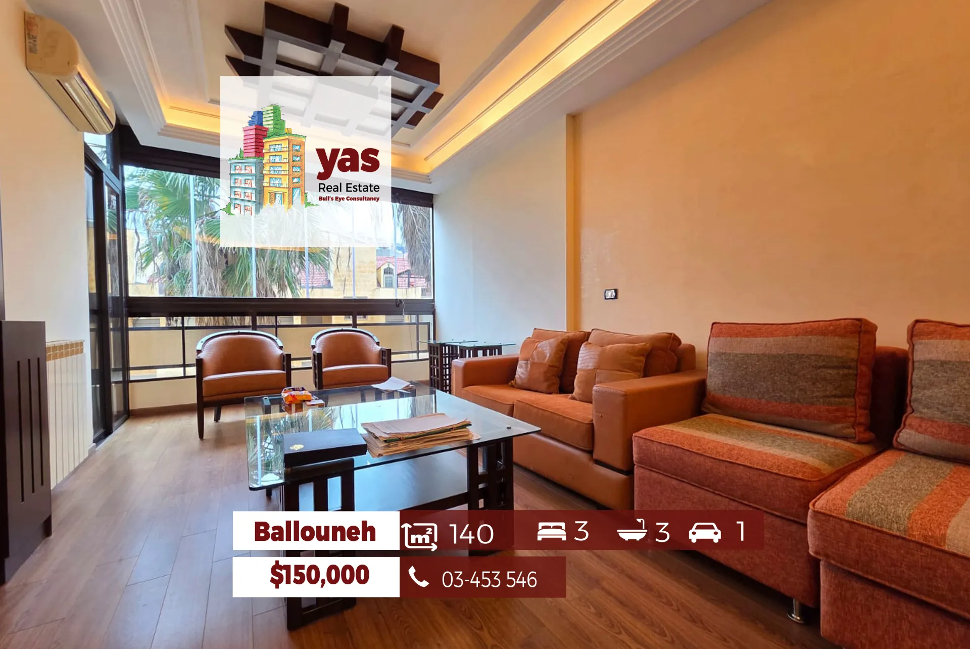 Apartment for Sale in Ballouneh