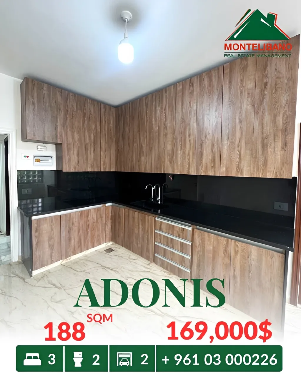 Apartment for sale in Adonis, Lebanon