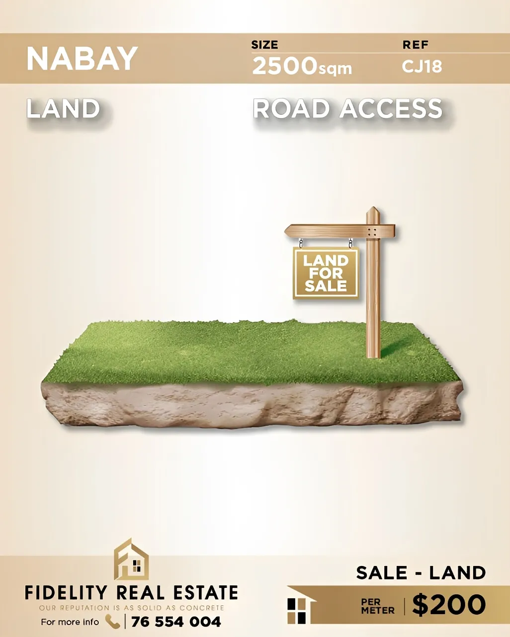 Residential Land for sale in Nabiyeh, Lebanon