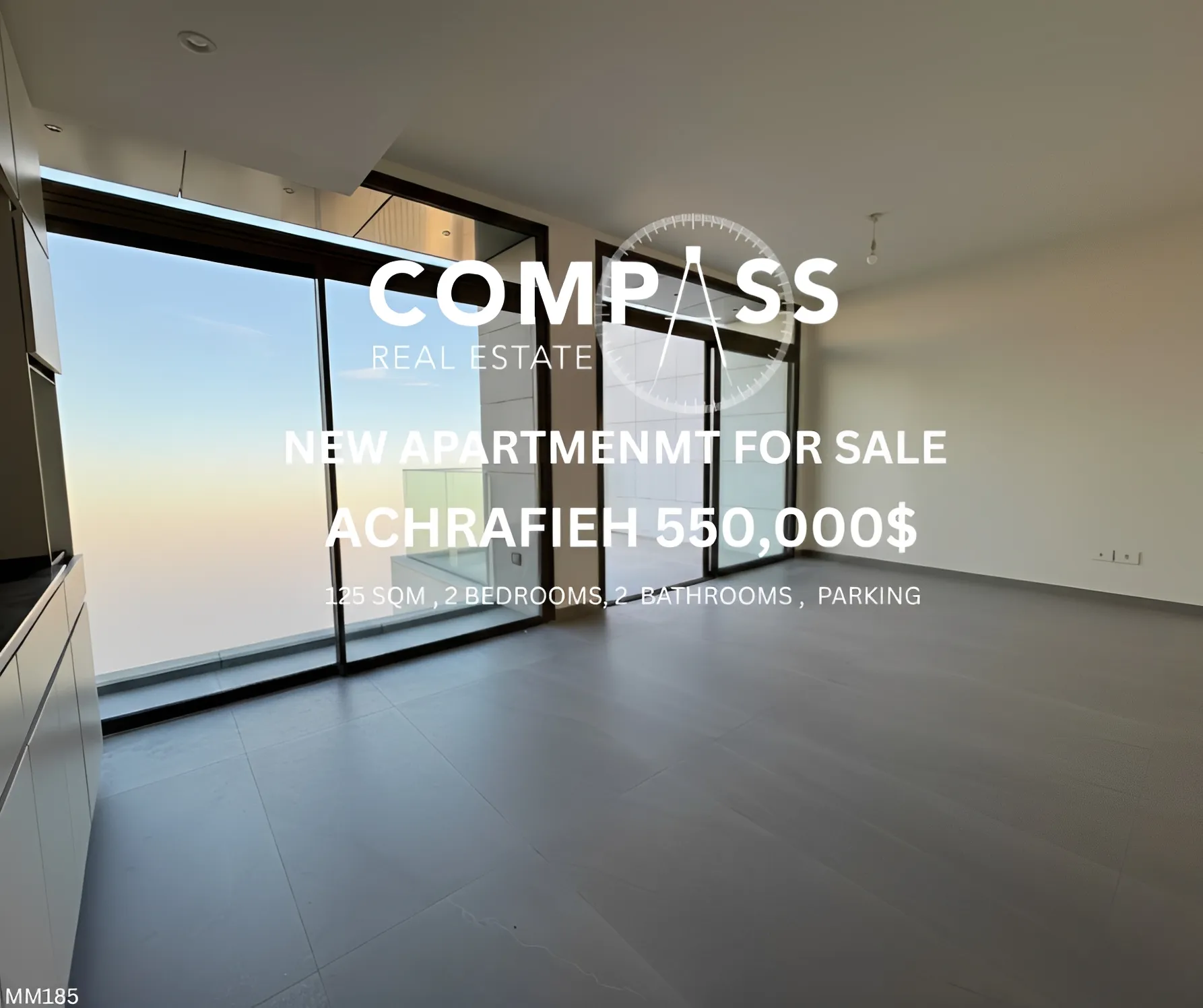 Apartment for Sale in Achrafieh, Beirut, Lebanon - 2 bed, 2 bath