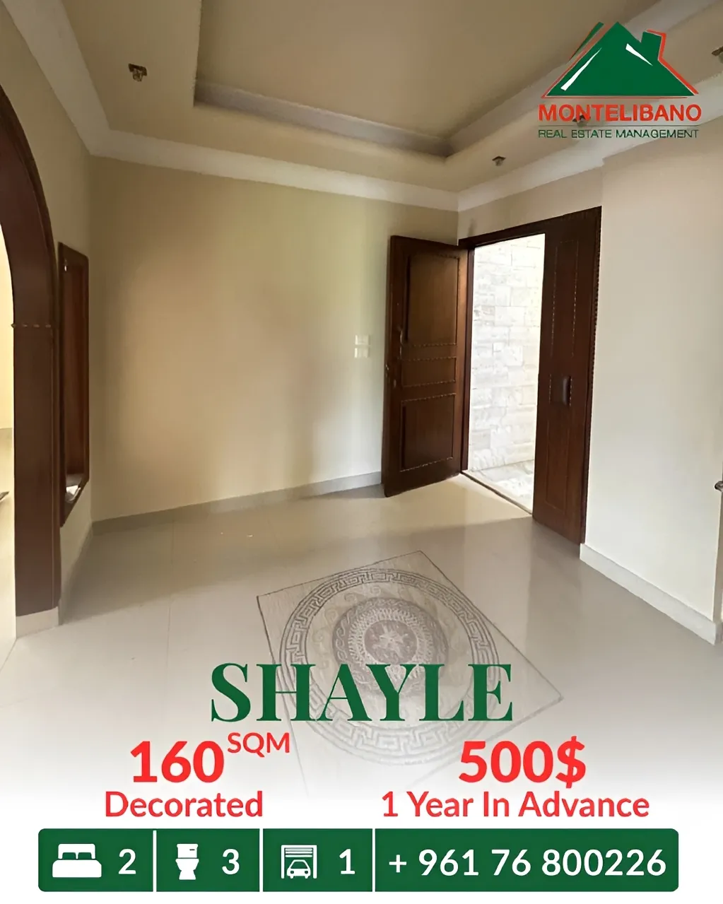 Apartment for rent in Sehayleh
