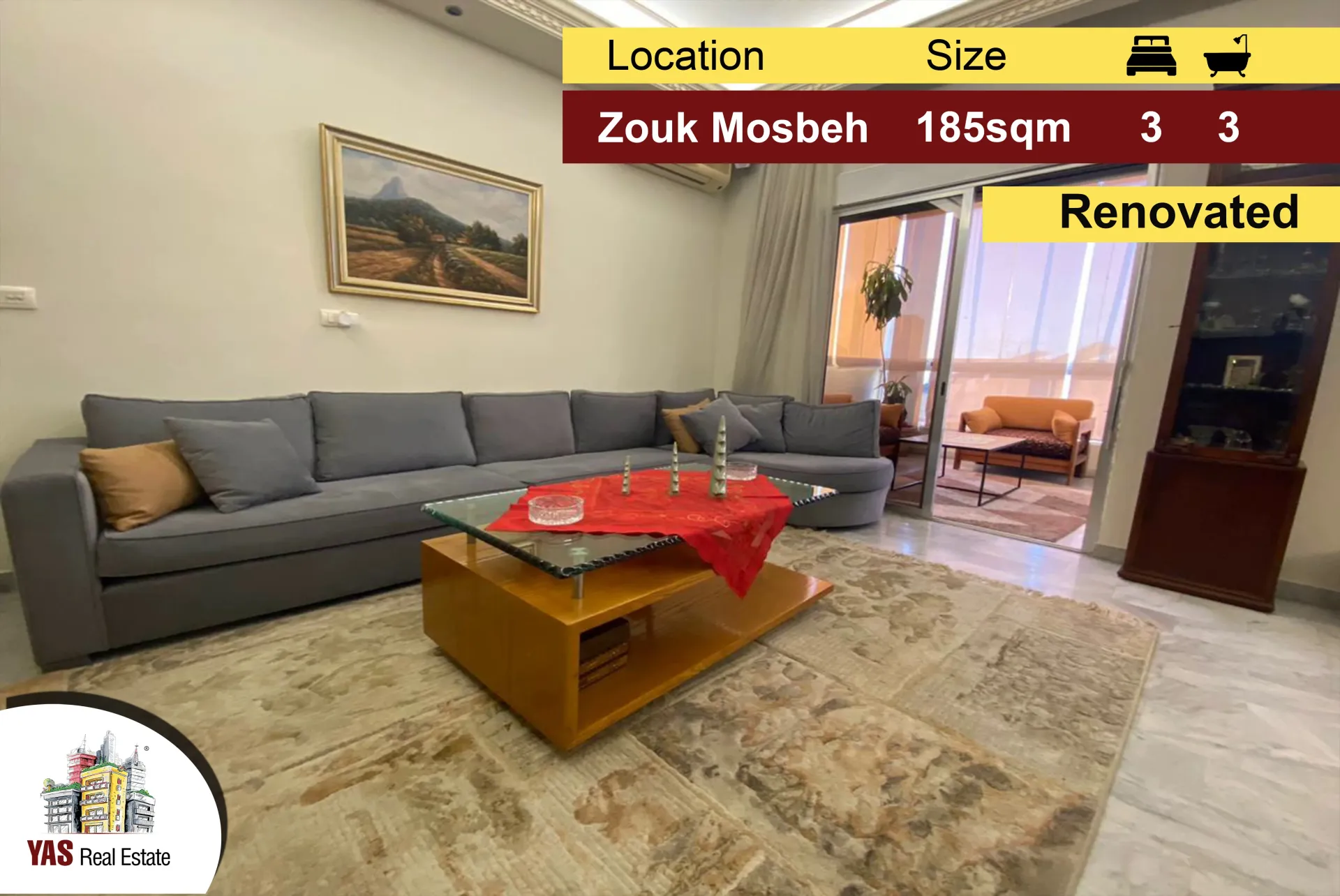 Apartment for Sale in Zouk Mosbeh