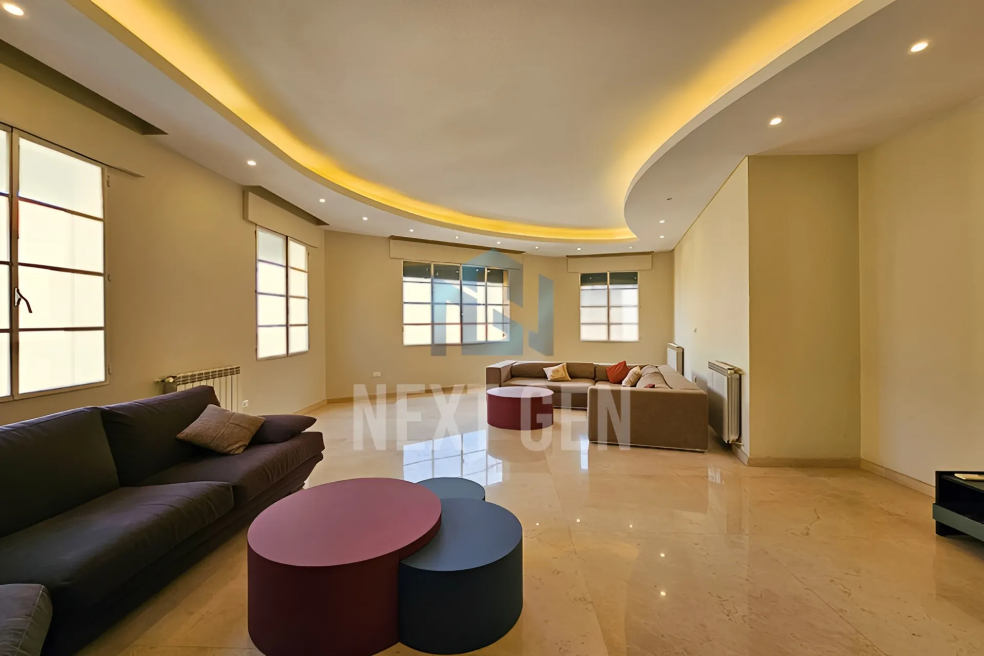 Apartment for rent in Saifi Village, Beirut, Lebanon - 4 bed, 4 bath