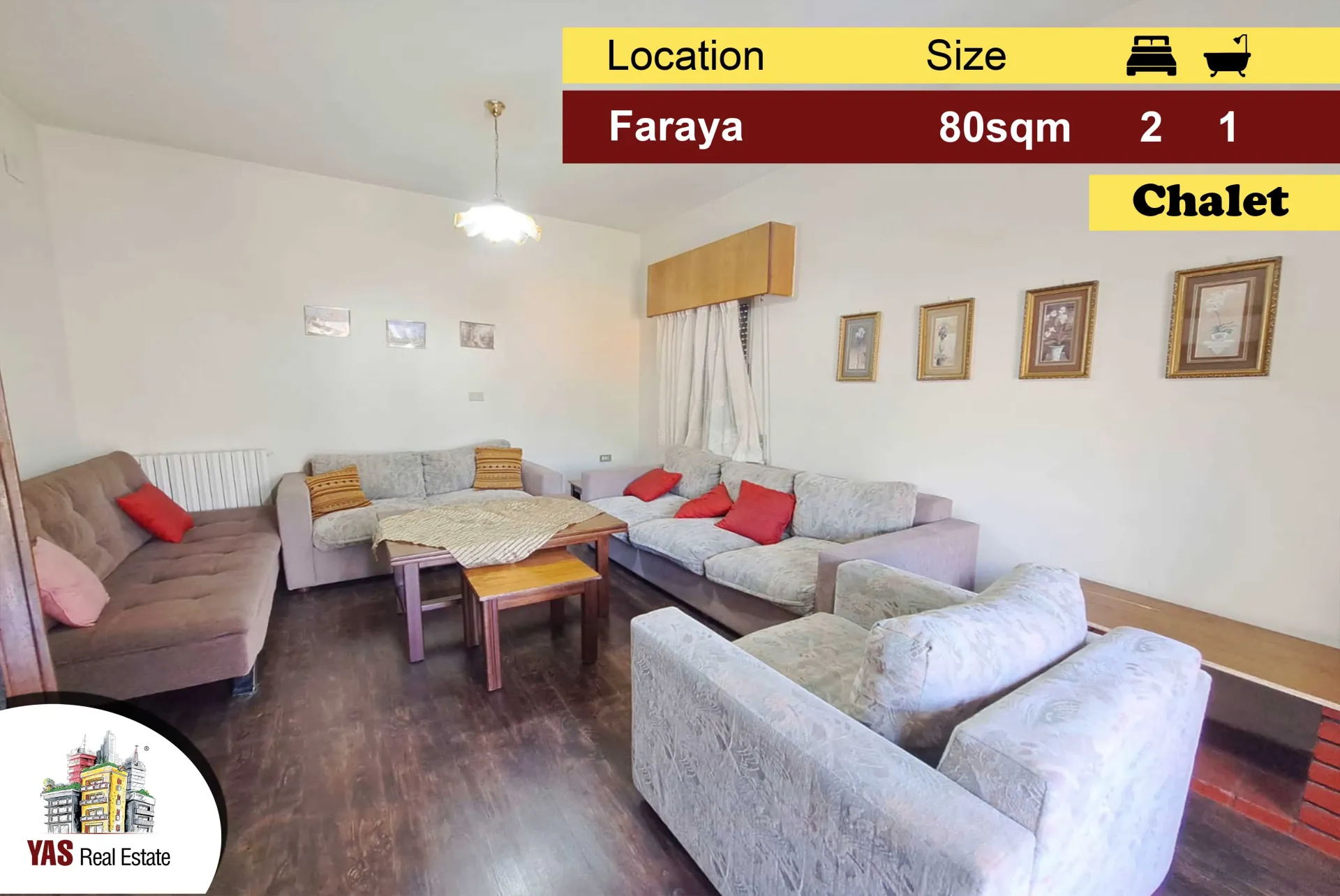 Chalet for Sale in Faraya