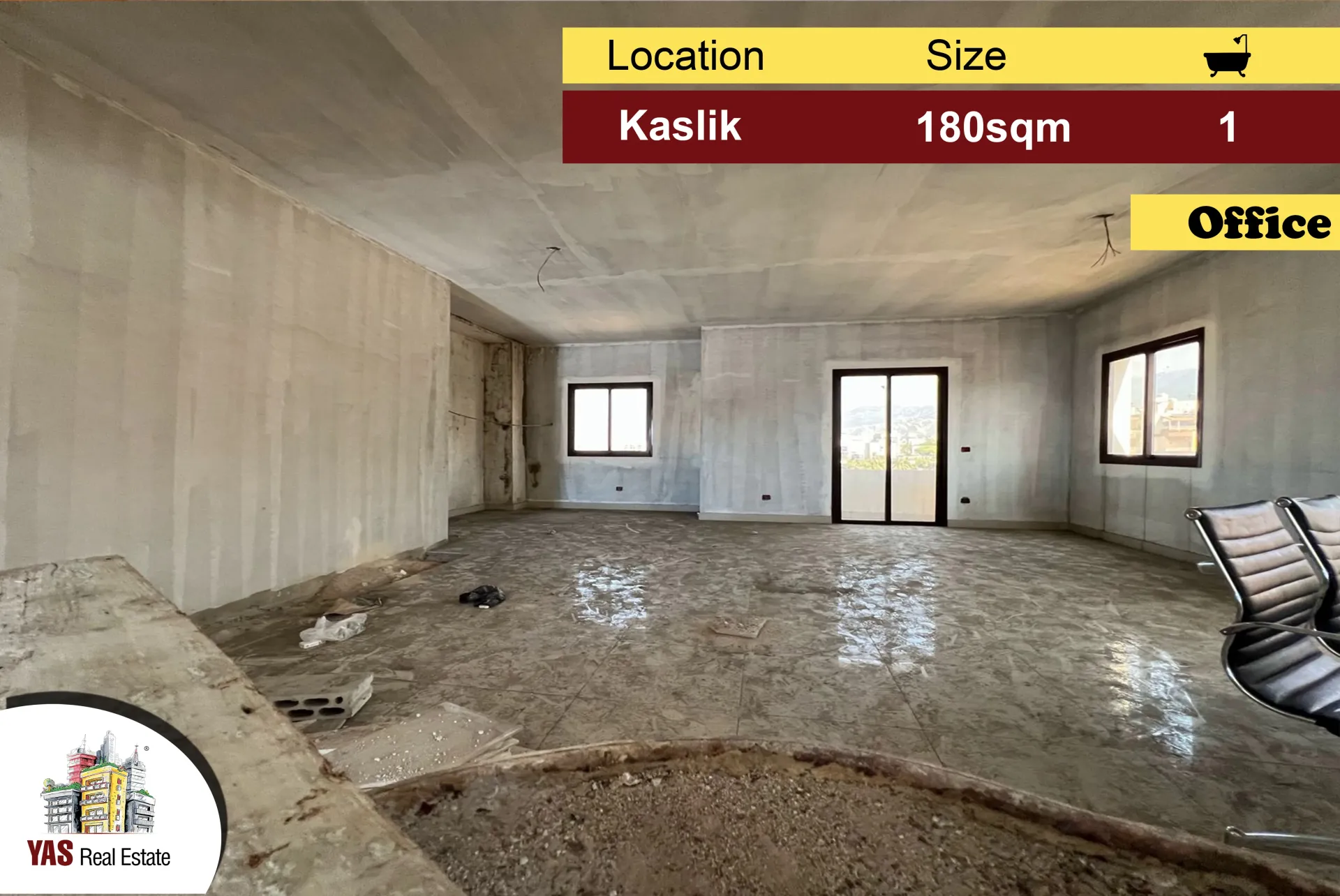 Office for Sale in Kaslik