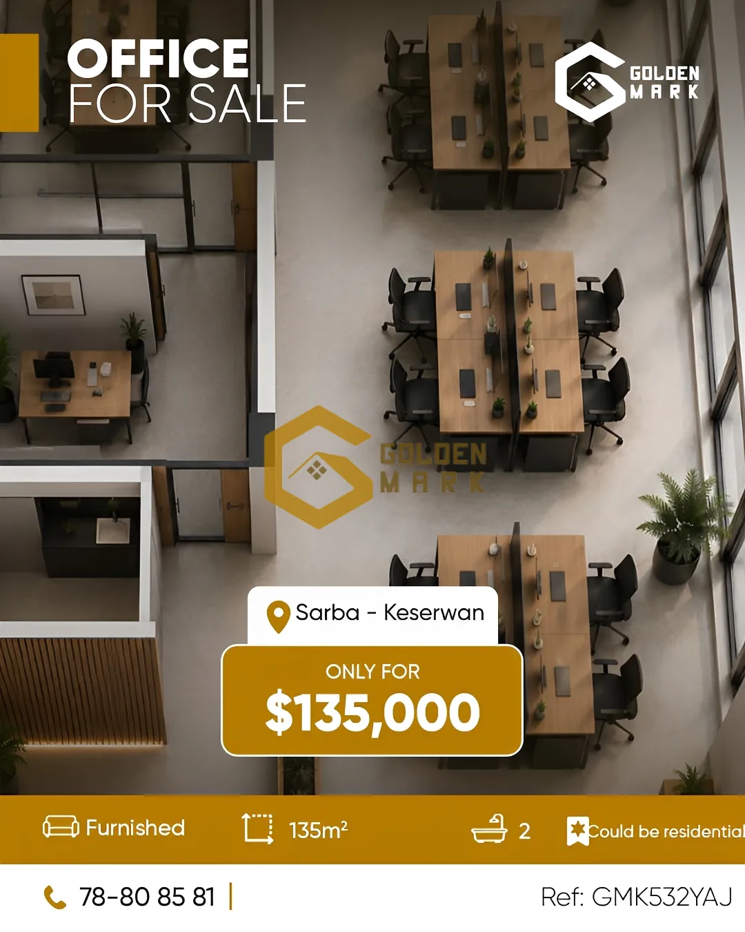 Office for Sale in Sarba