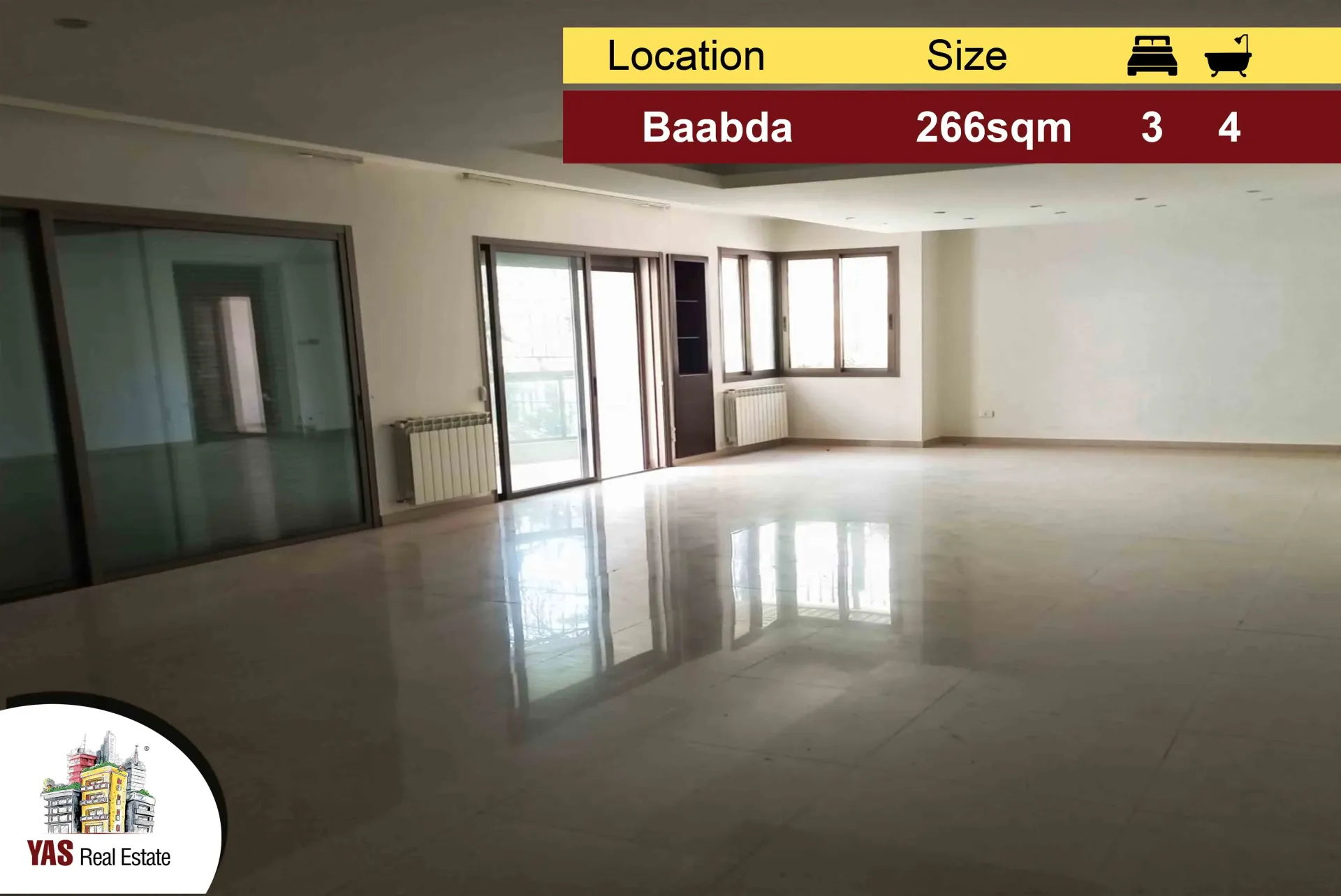 Apartment for Sale in Baabda