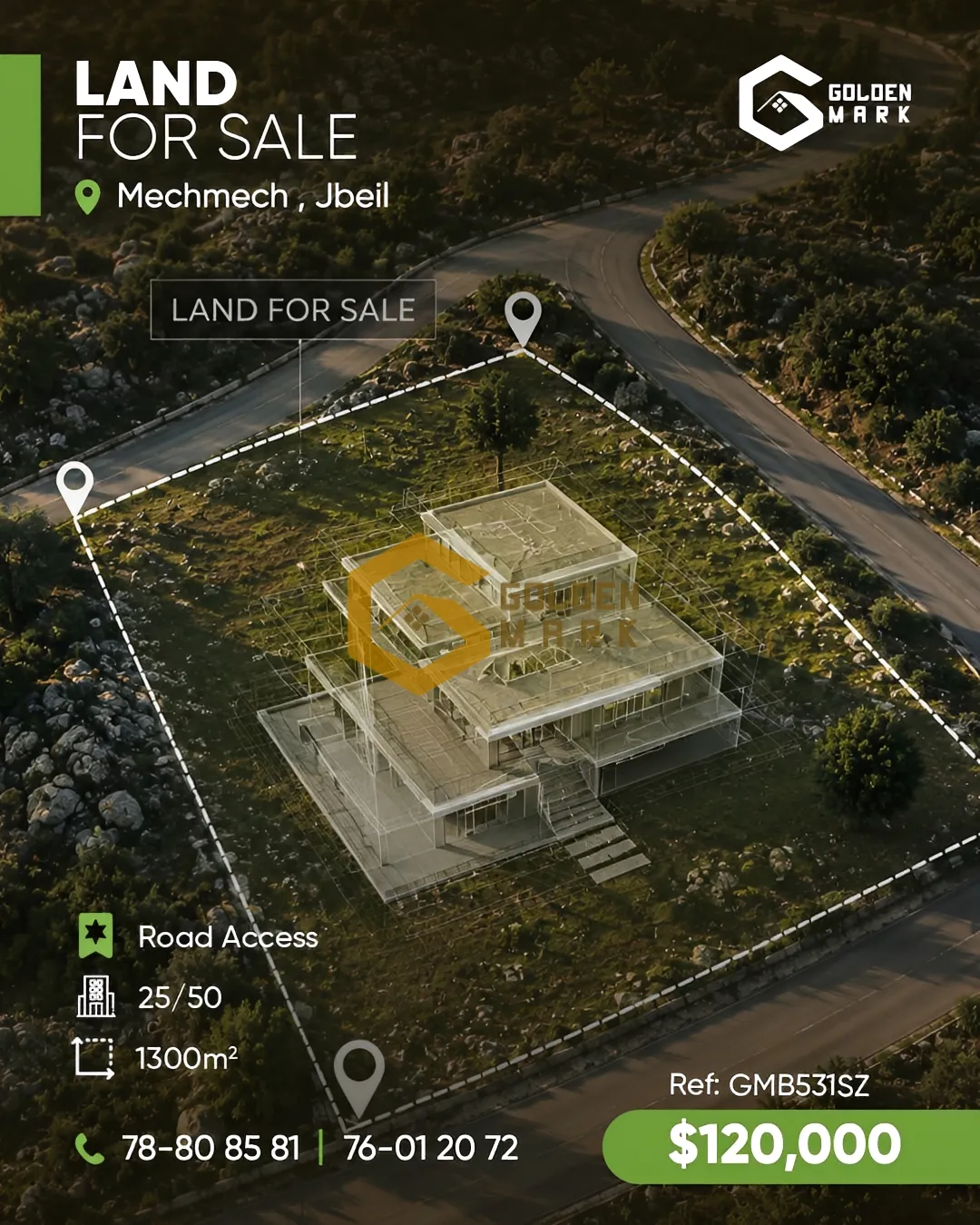 Land for Sale in Mechmech