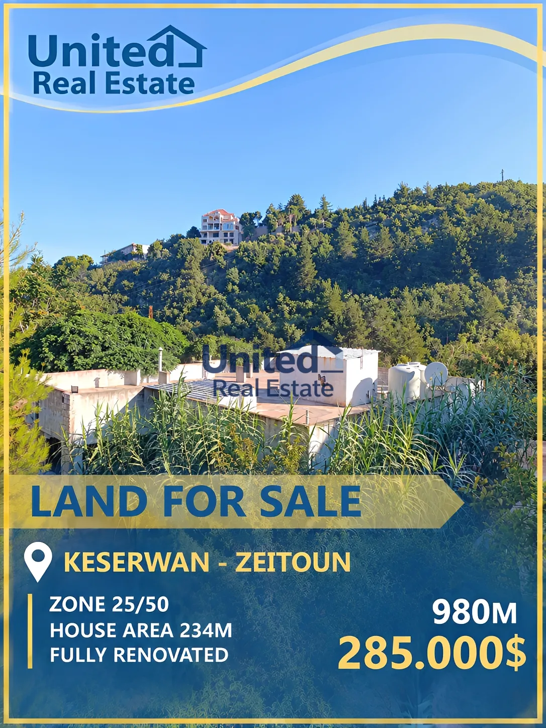 Residential Land for sale in Zeitoun