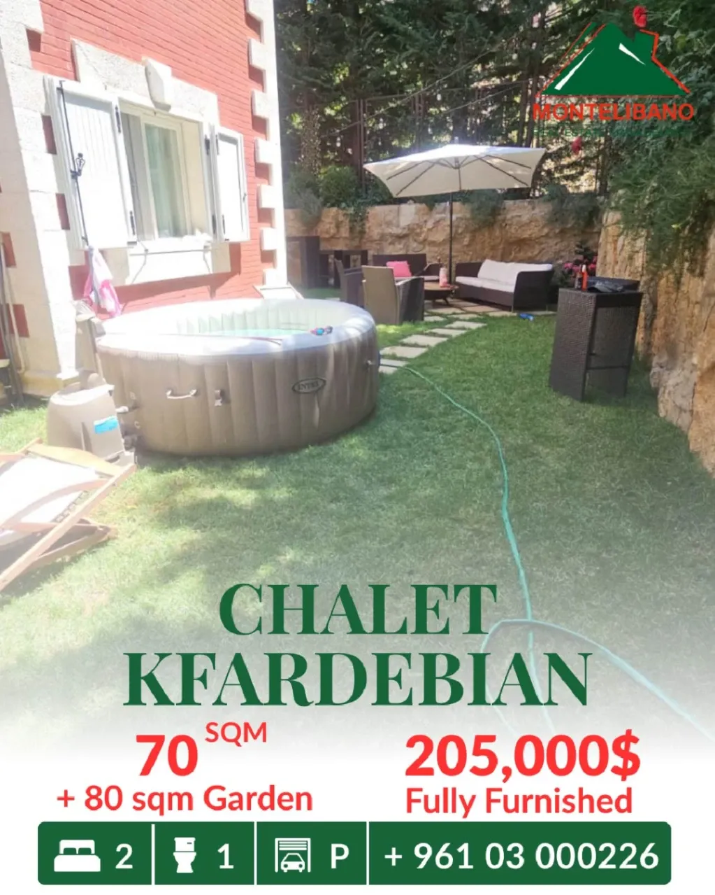 Chalet for sale in Kfardebian, Lebanon