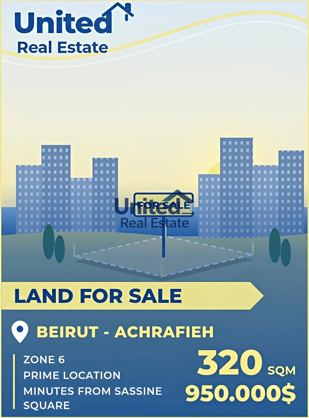Residential Land for sale in Achrafieh