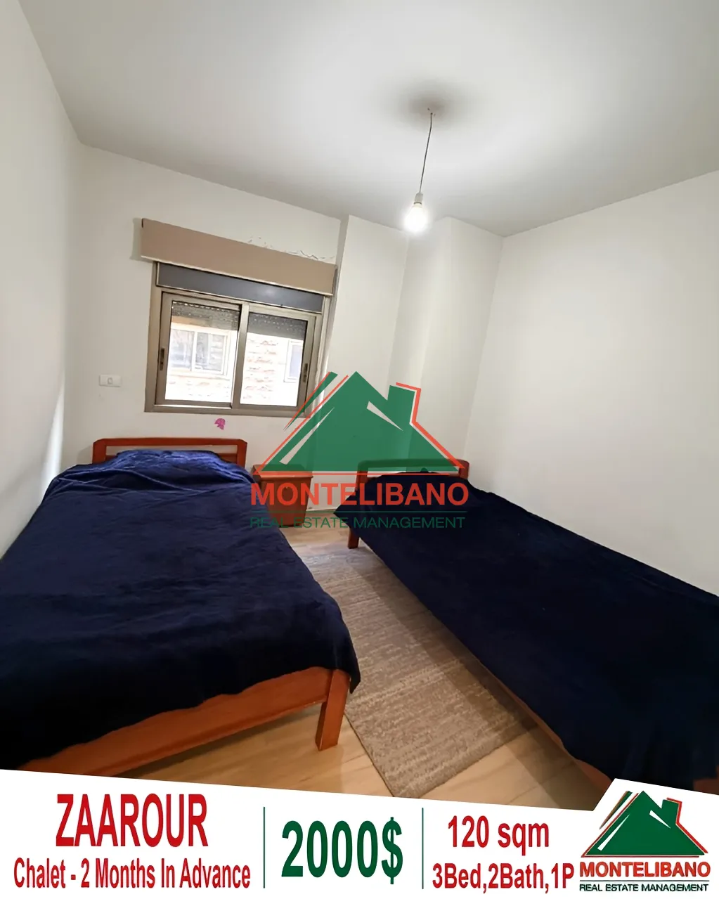 Chalet for rent in Zaarour, Lebanon