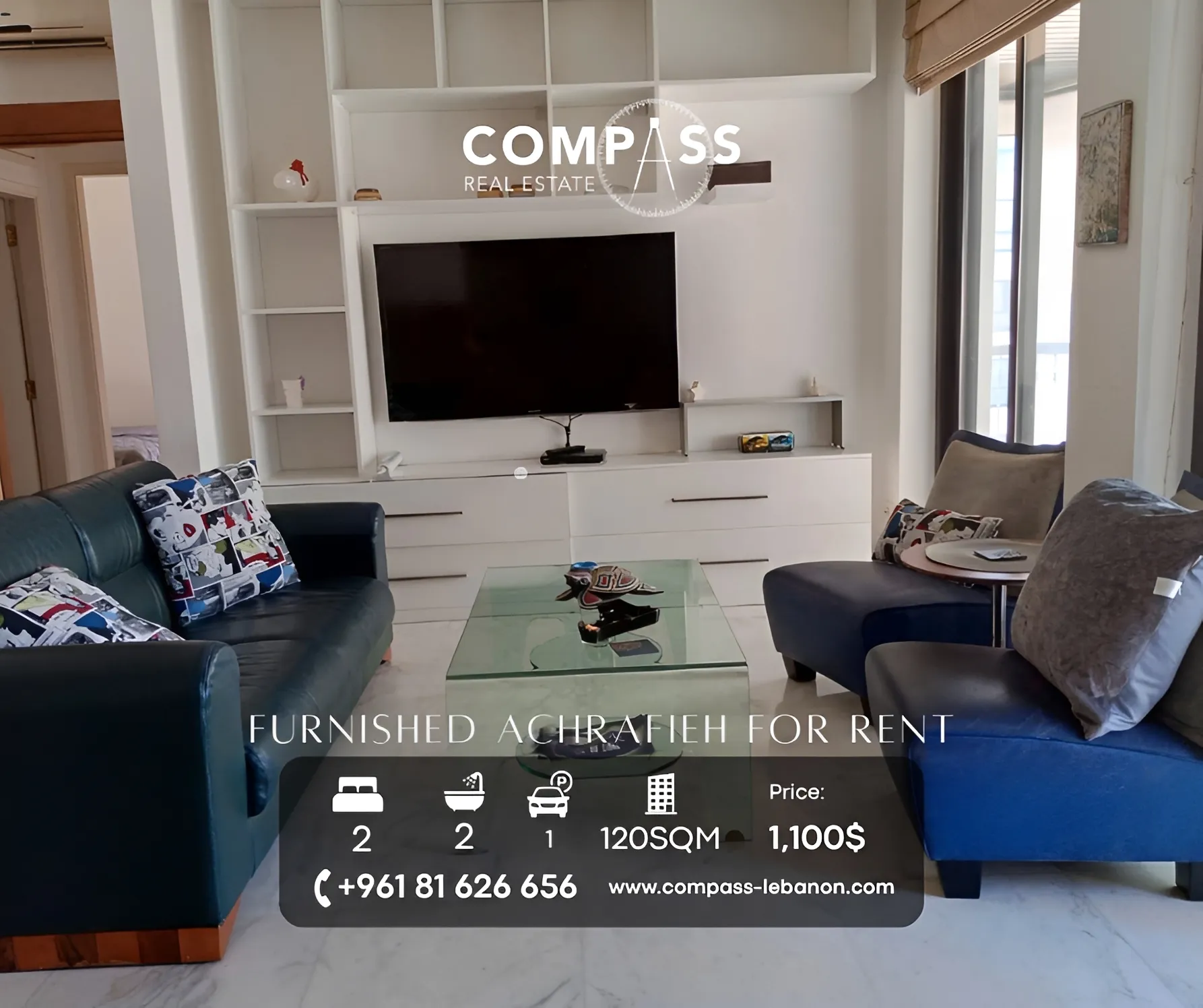 Apartment for rent in Aley