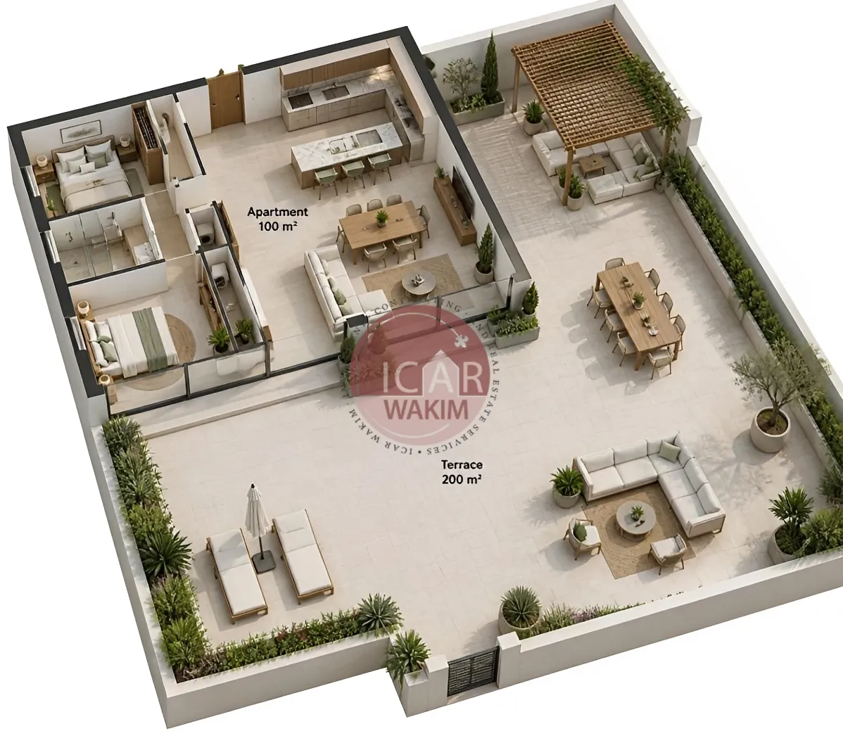 Apartment for sale in Dahr El Souane