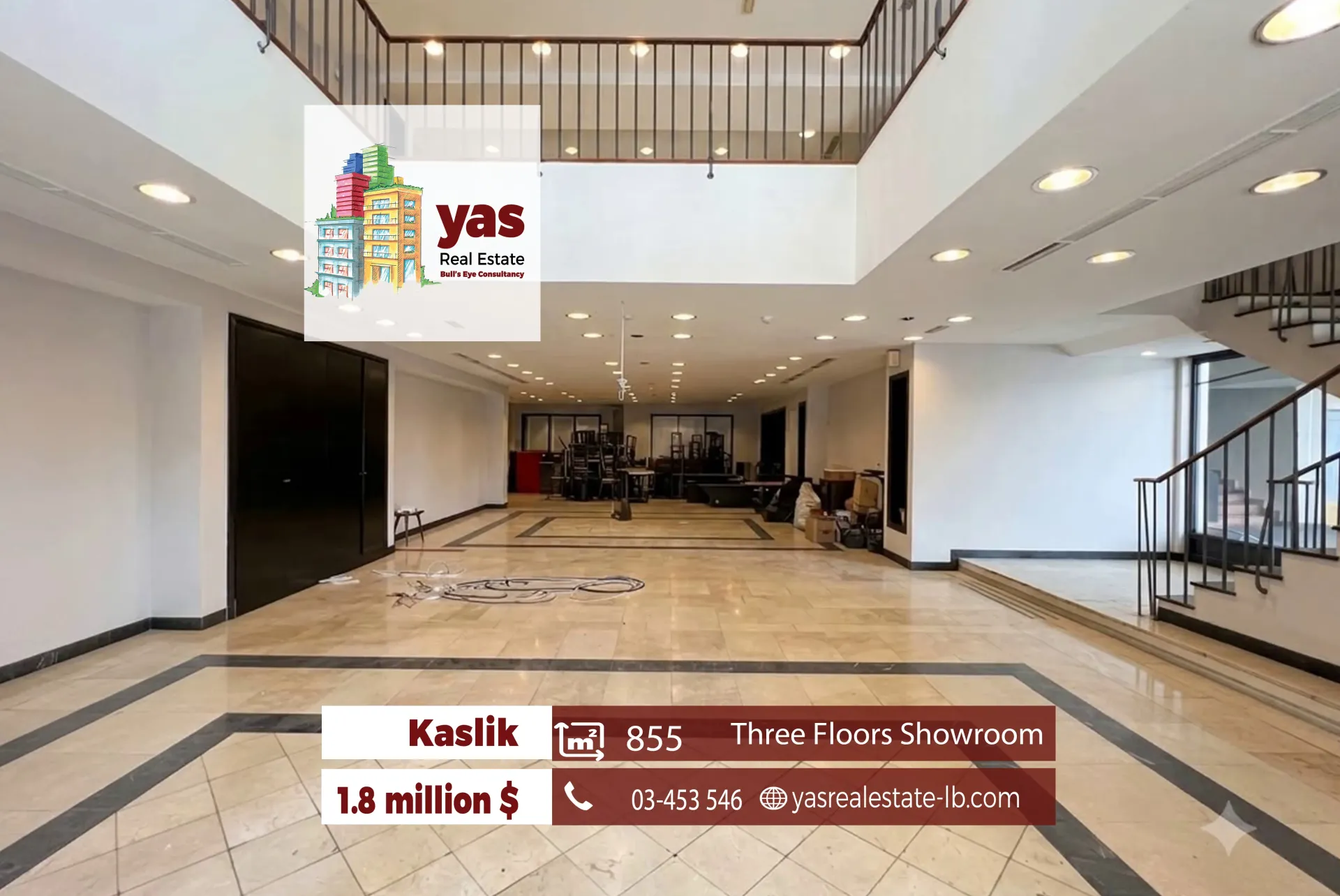 Showroom for Sale in Kaslik