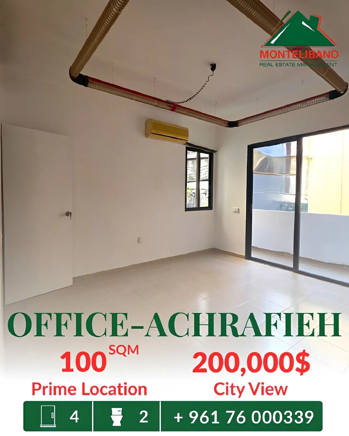 Office for sale in Achrafieh, Beirut, Lebanon