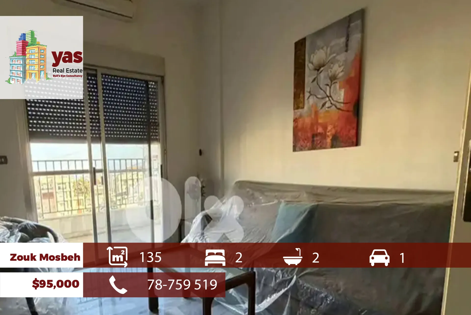 Apartment for Sale in Zouk Mosbeh