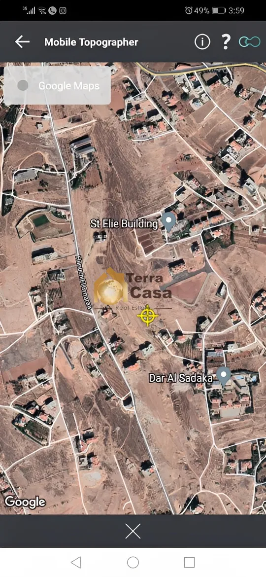 Land for Sale in Ksara 1460 Sqm