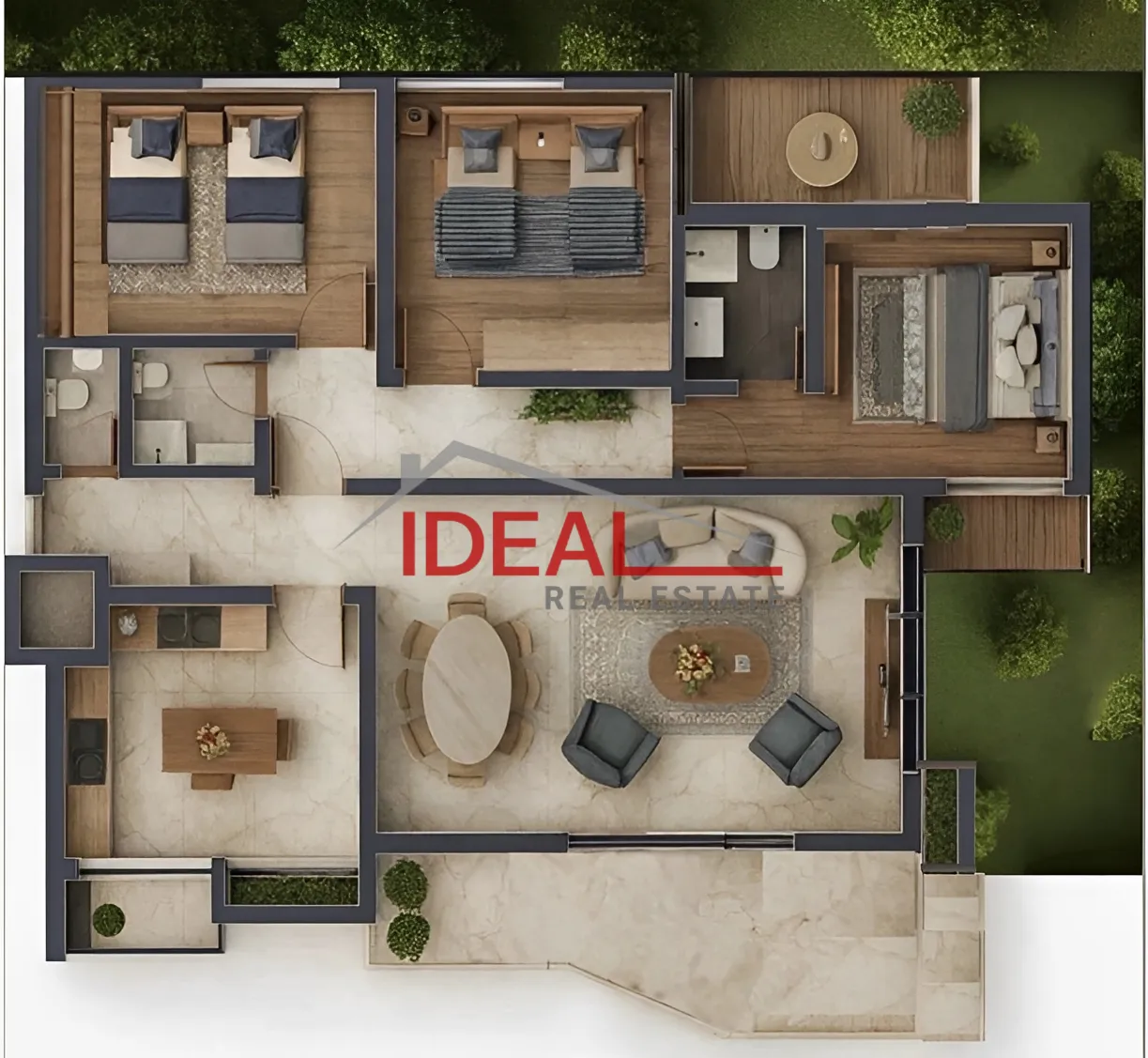 Apartment for sale in Boutchay, Lebanon - 3 bed, 3 bath