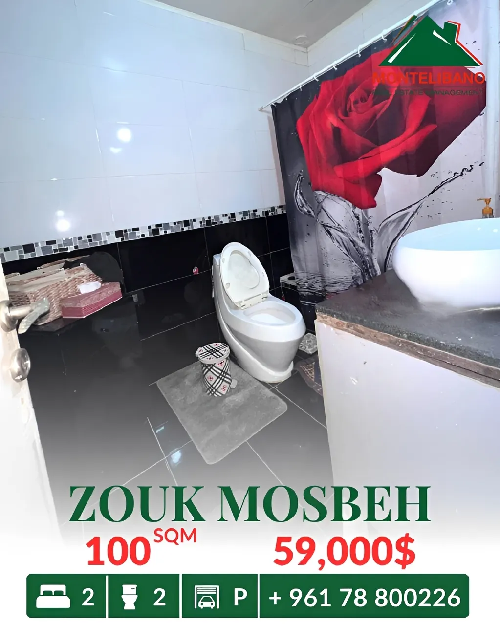 Apartment for sale in Zouk Mosbeh
