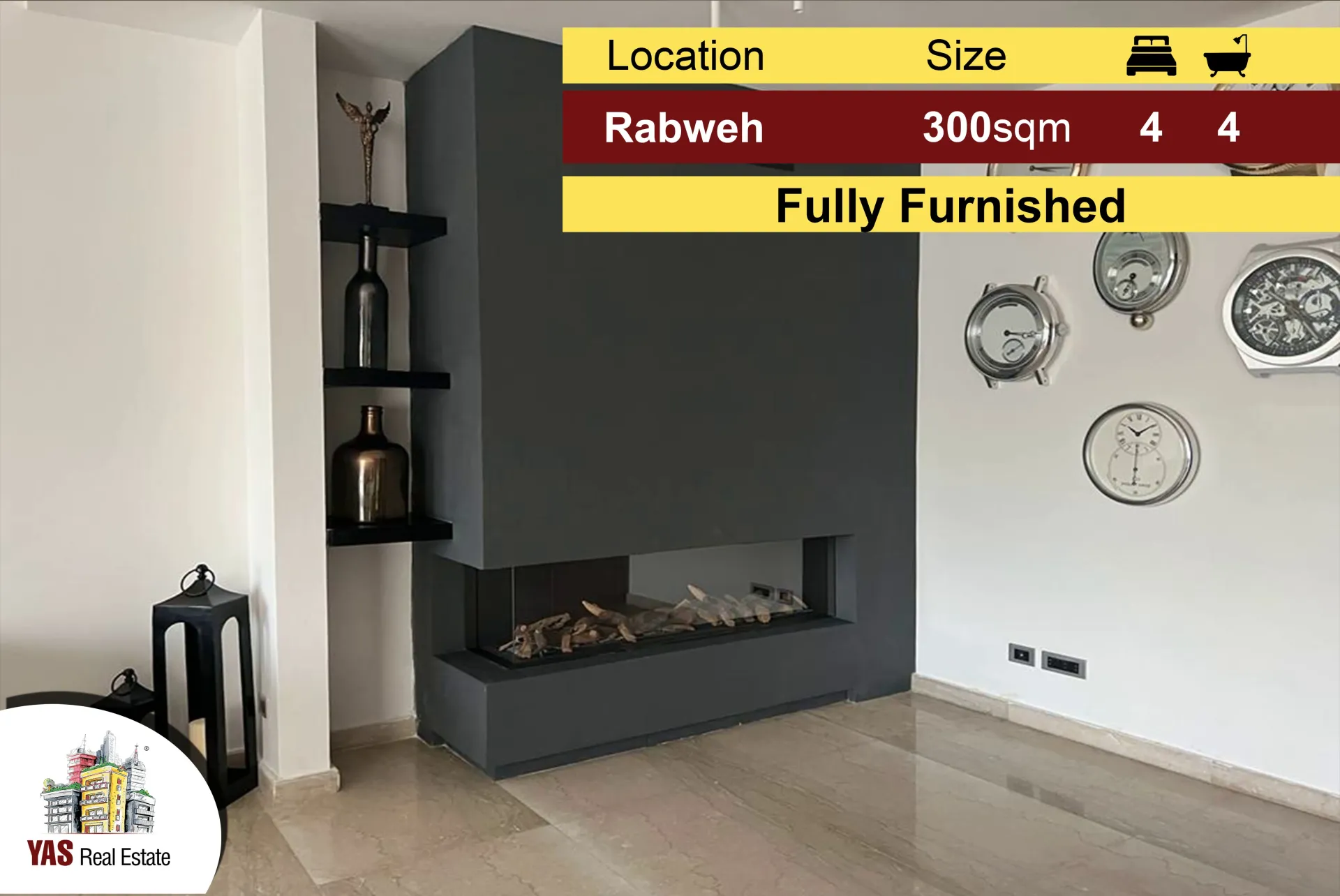 Apartment for Sale in Rabweh - 4 bed, 4 bath