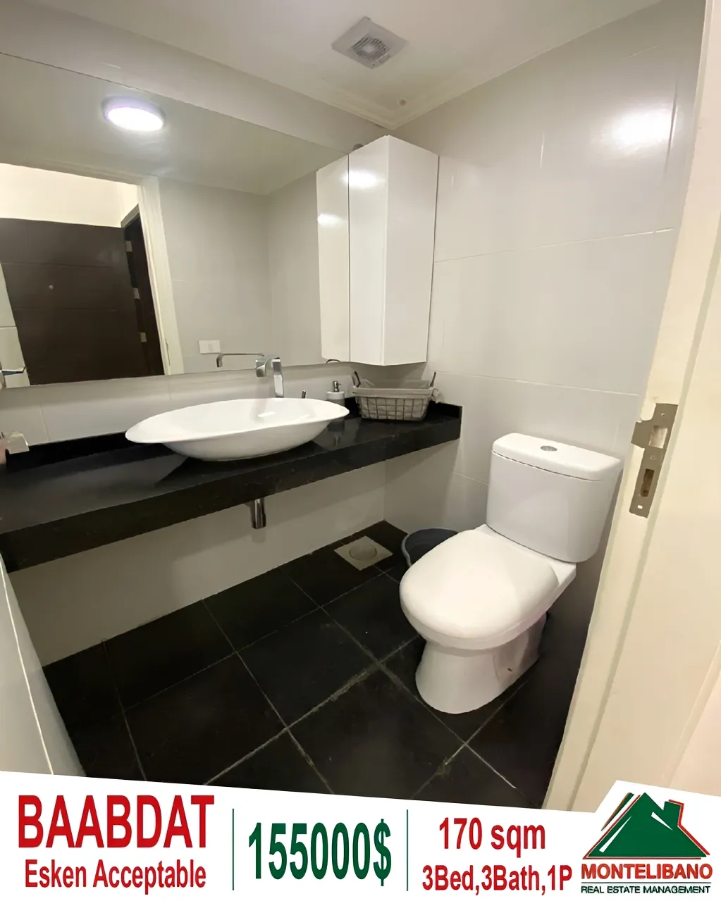 Apartment for sale in Baabdat, Lebanon
