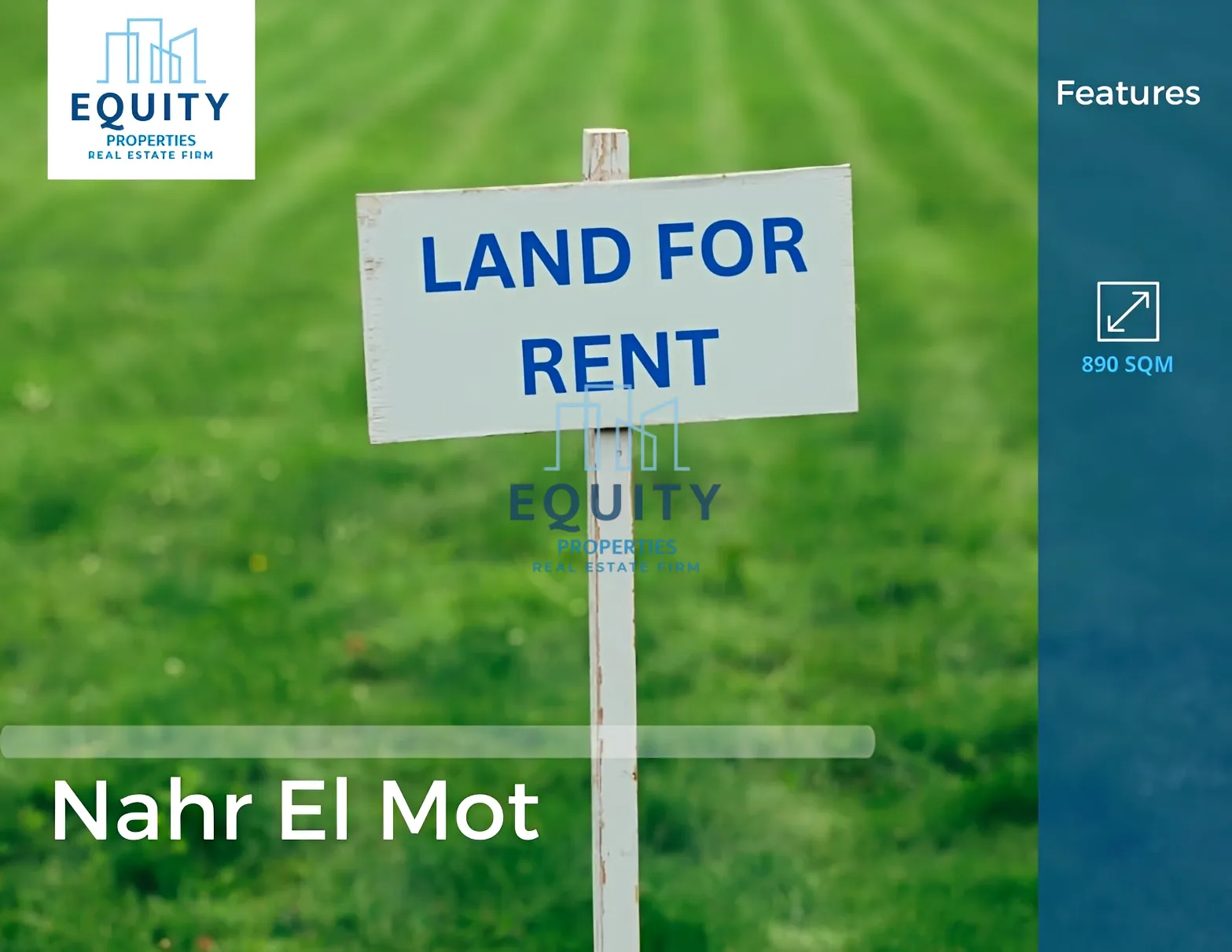 Commercial Land for rent in Nahr El Mot، Lebanon