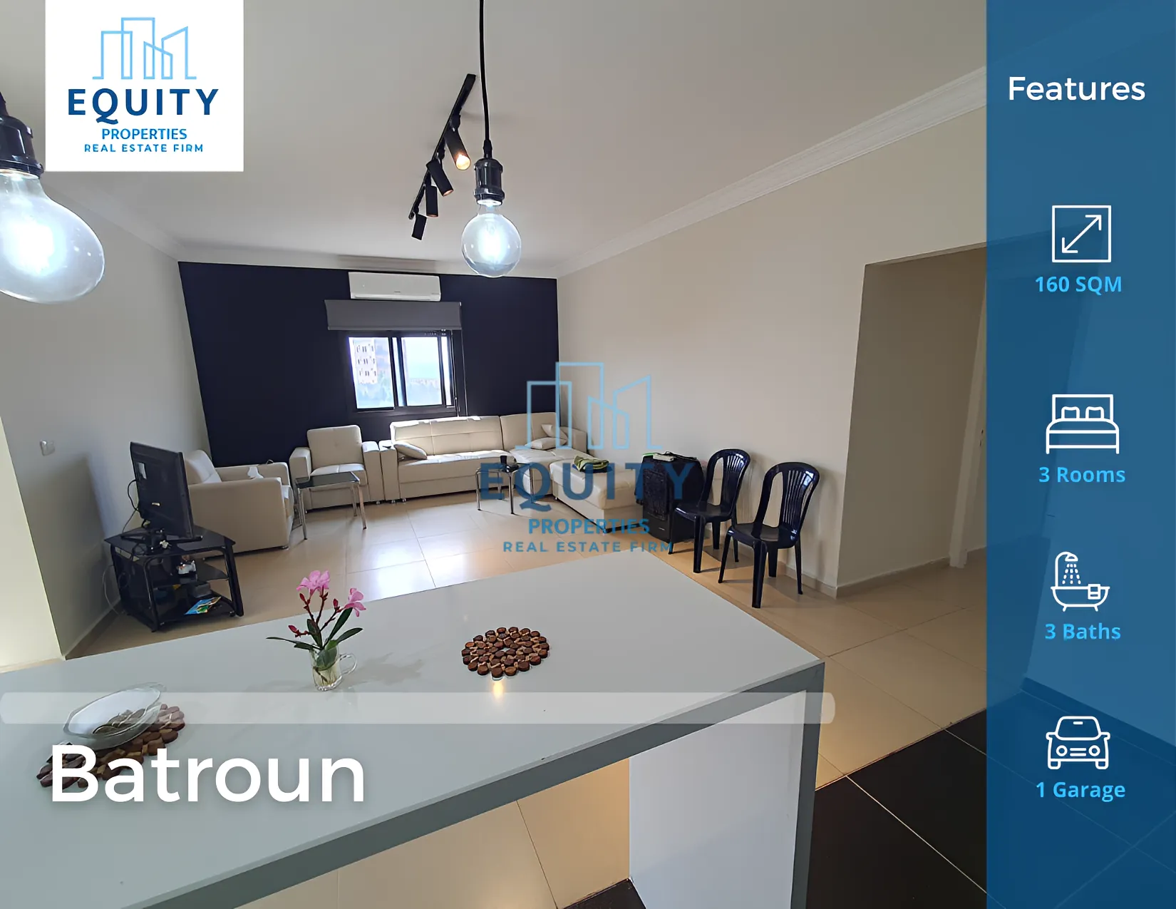Apartment for Rent in Batroun