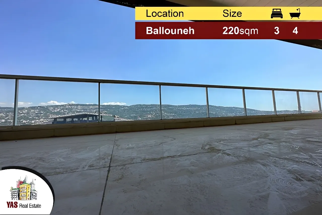 Apartment for Sale in Ballouneh