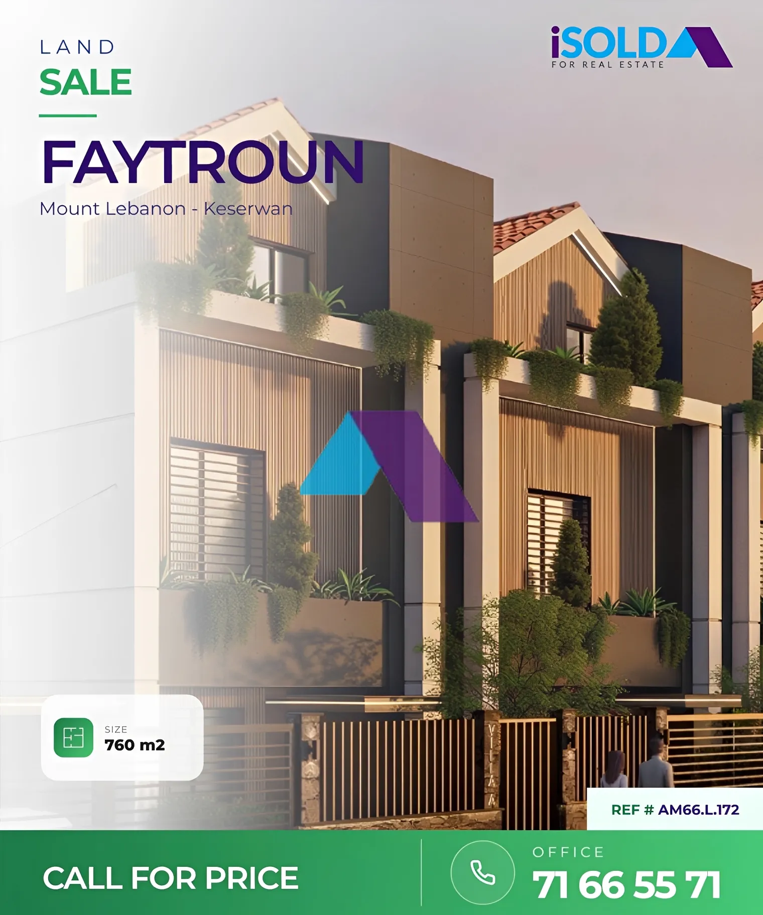 Residential Land for sale in Faitroun