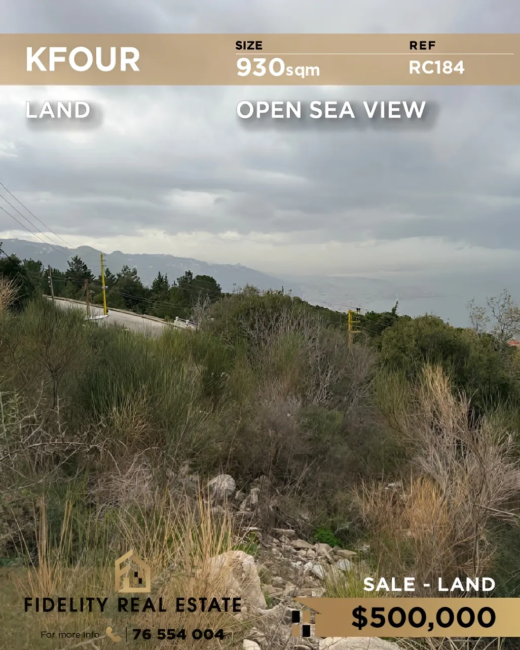 Residential Land for sale in Kfour, Lebanon