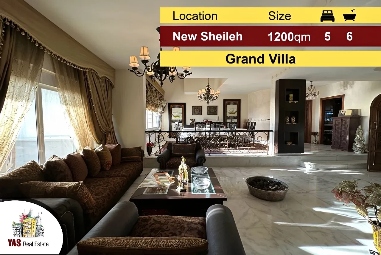 Villa for Sale in Sehaile - 5 bed, 6 bath