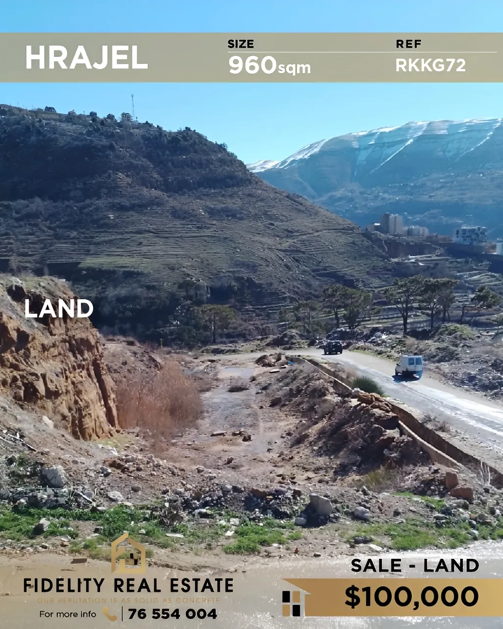 Residential Land for sale in Hrajel, Lebanon