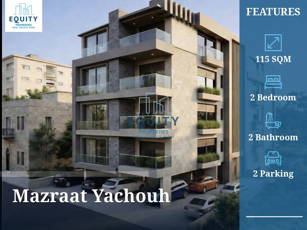 Apartment for sale in Mazraat Yachouh - 2 bed, 2 bath