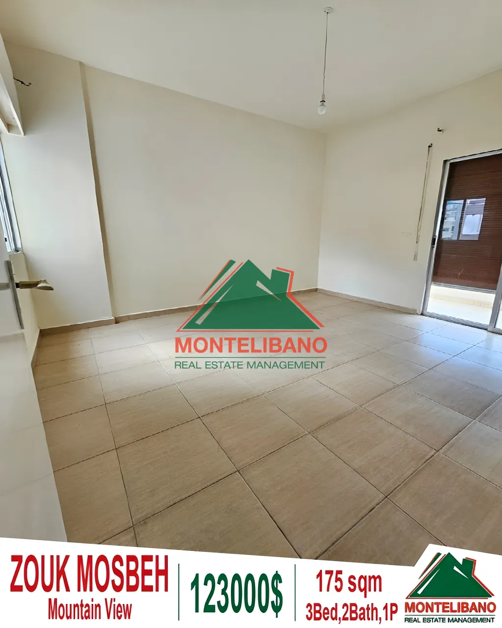 Apartment for Sale in Zouk Mosbeh, Lebanon - 3 bed, 2 bath