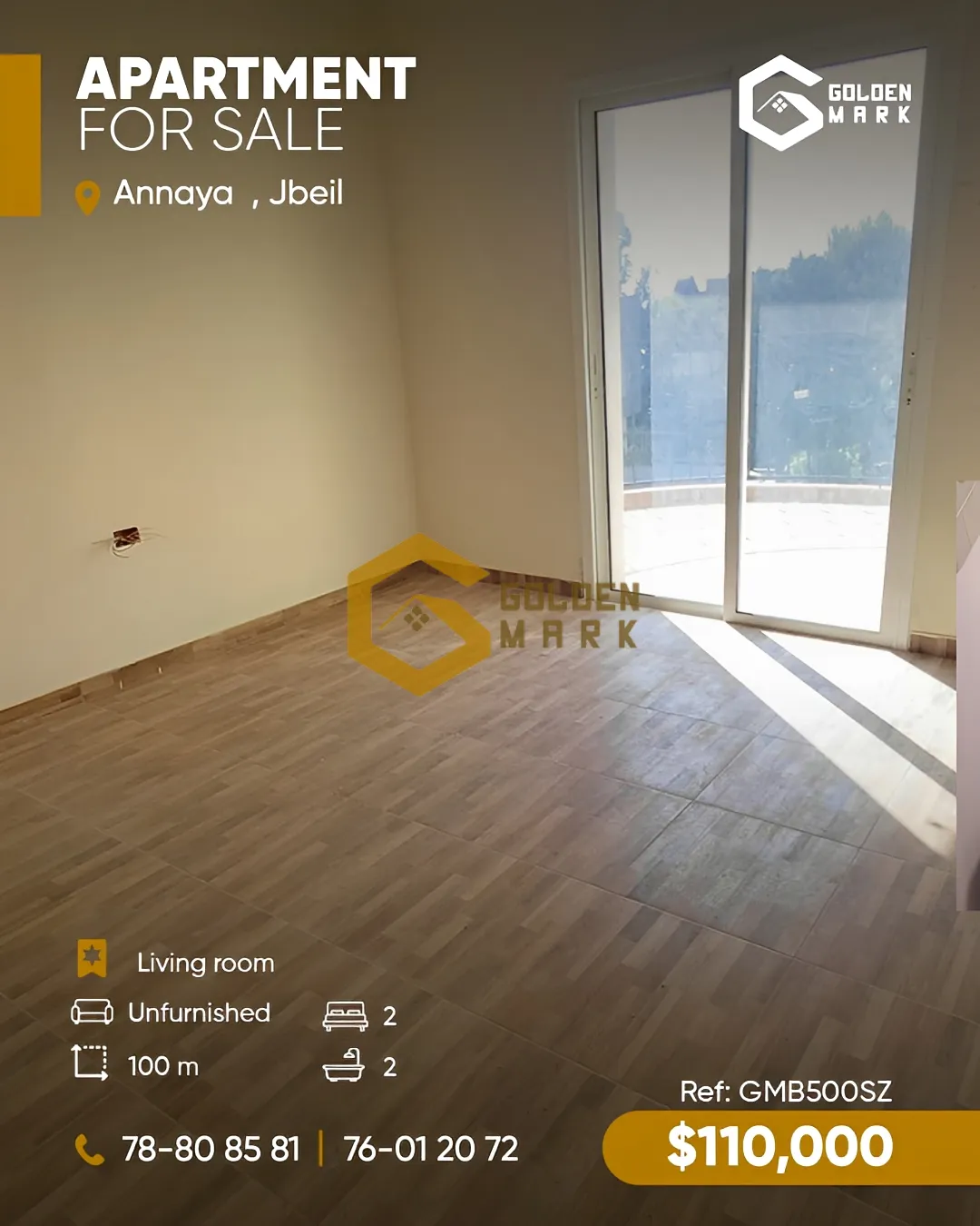Apartment for sale in Annaya, Lebanon - 1 bed, 2 bath