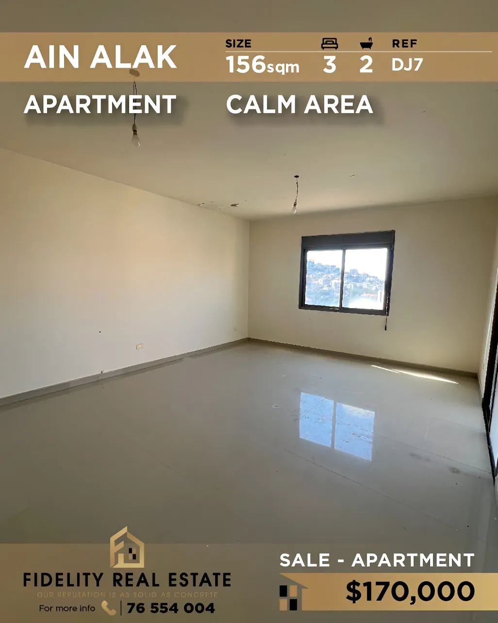 Apartment for sale in Ain Aalaq, Lebanon