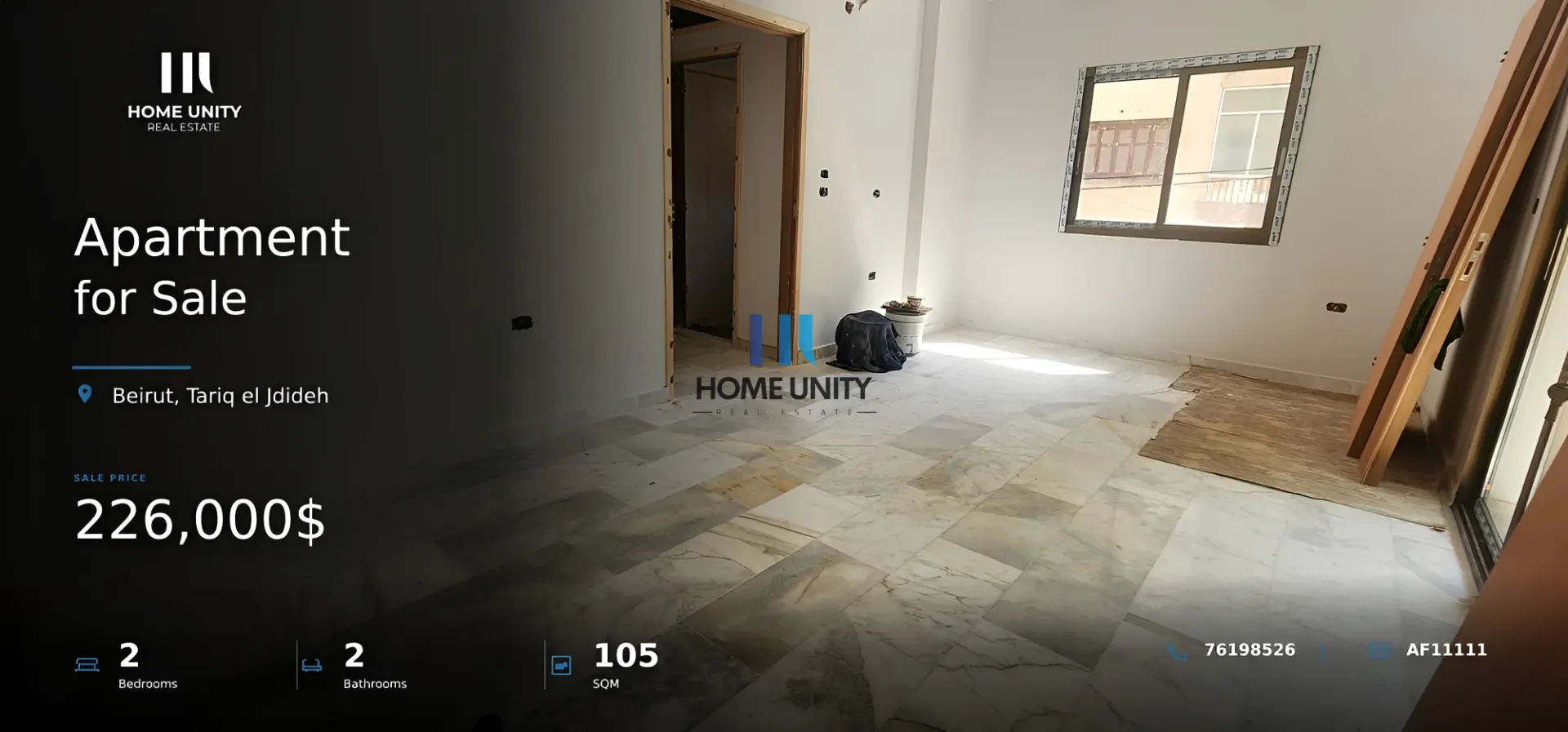 Apartment for Sale in Tariq el Jdideh
