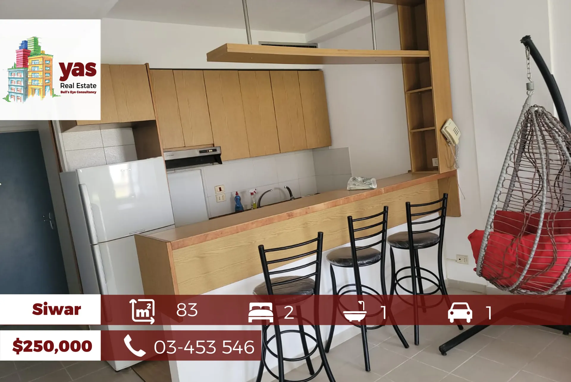 Chalet for Sale in Zouk Mosbeh - 2 bed, 1 bath
