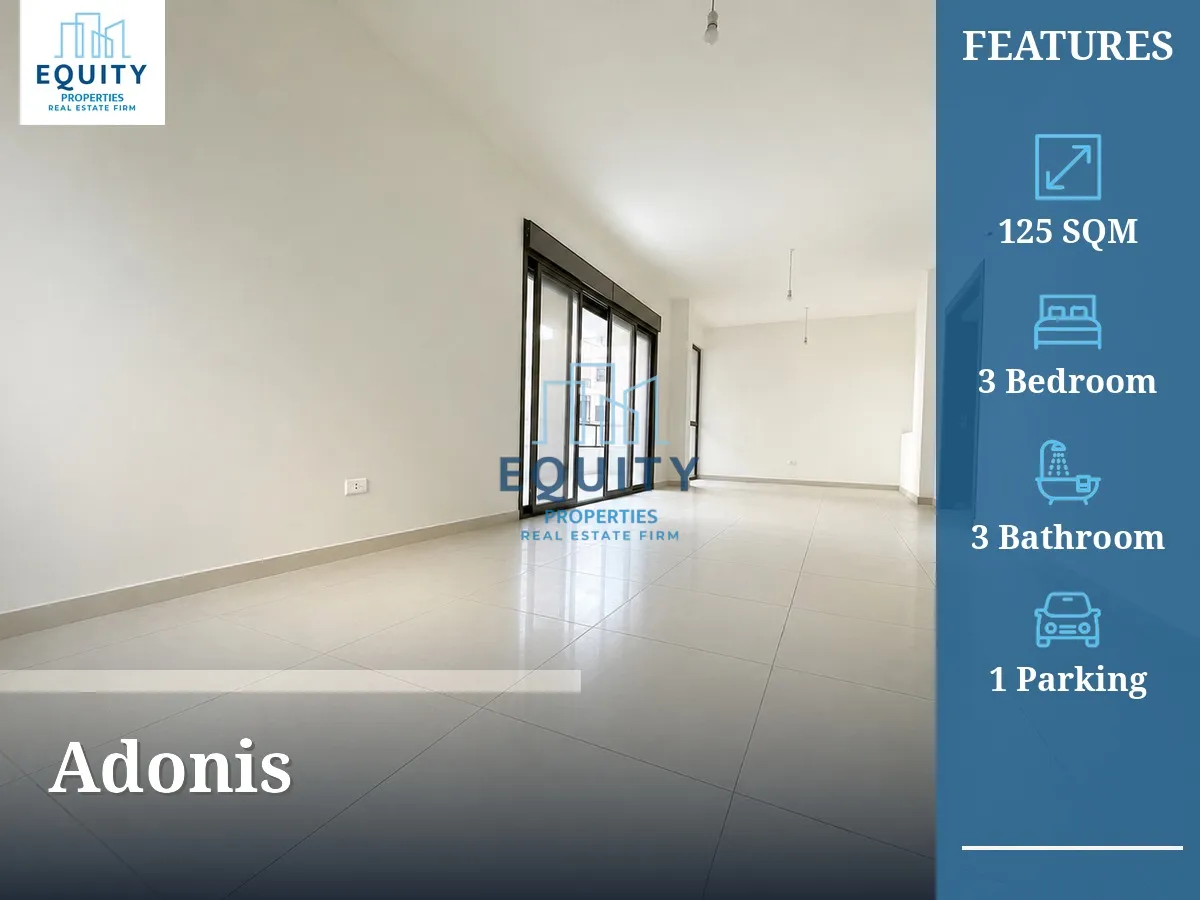 Apartment for sale in Adonis - 3 bed, 3 bath