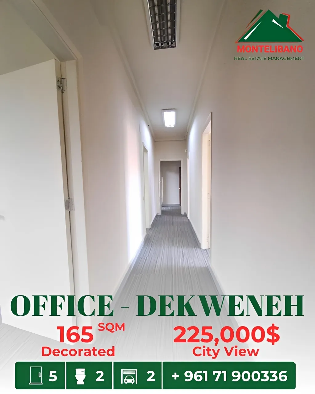 Office for sale in Dekwaneh, Lebanon