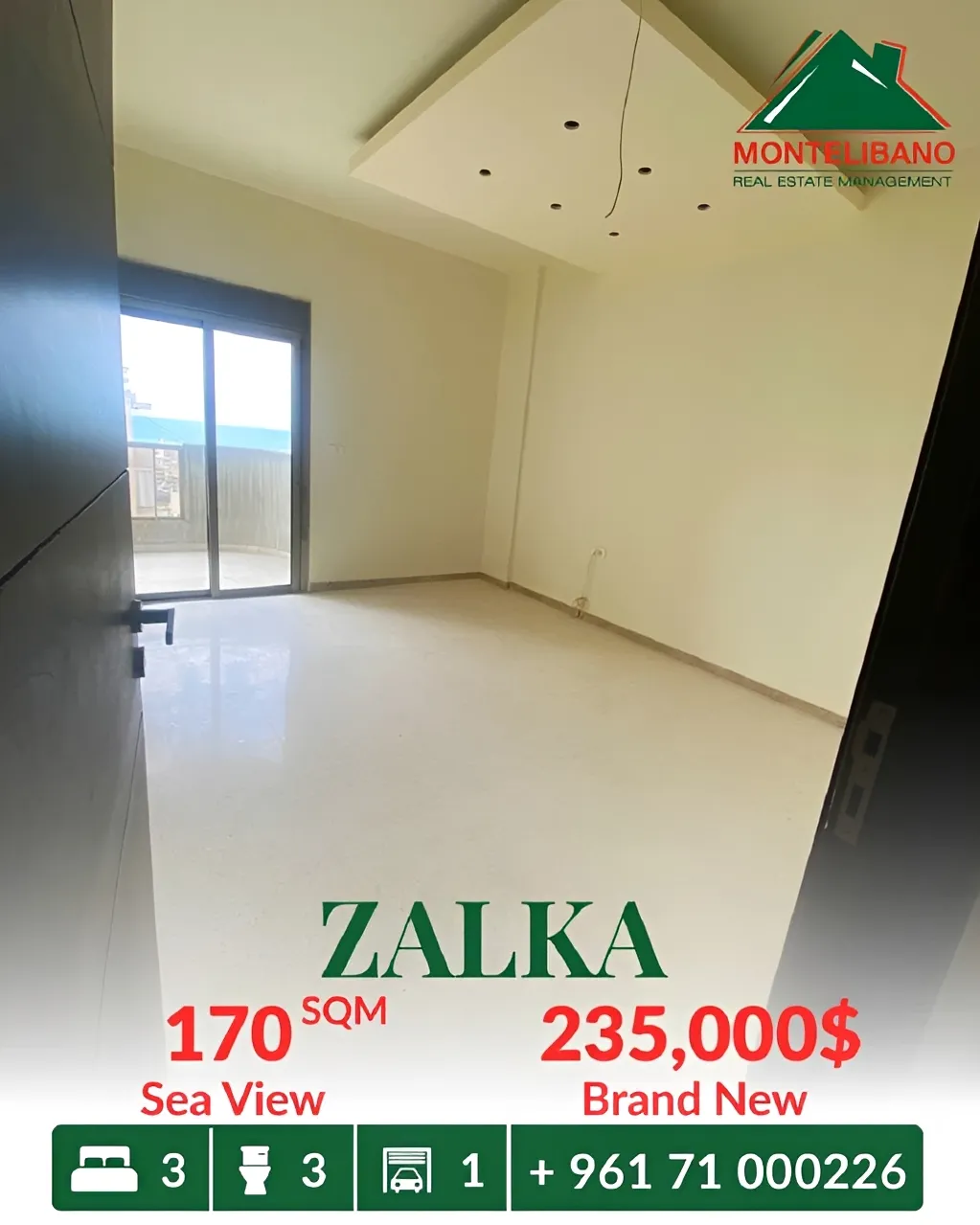 Apartment for sale in Zalqa