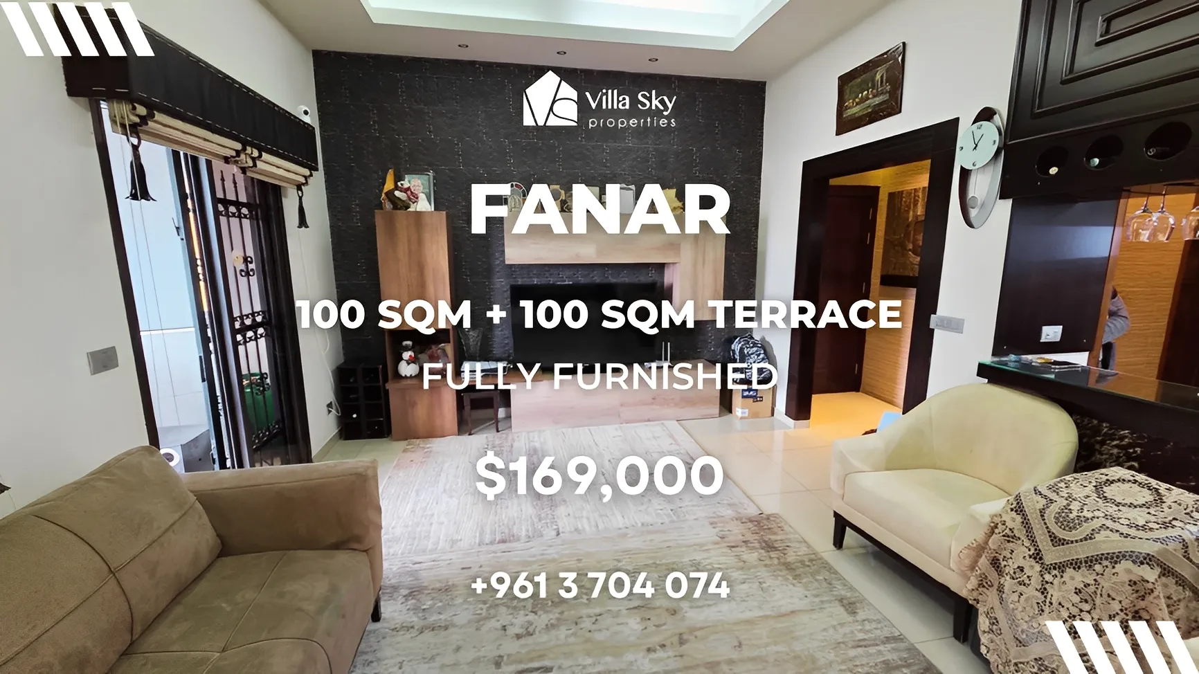 Apartment for Sale in Fanar, Lebanon