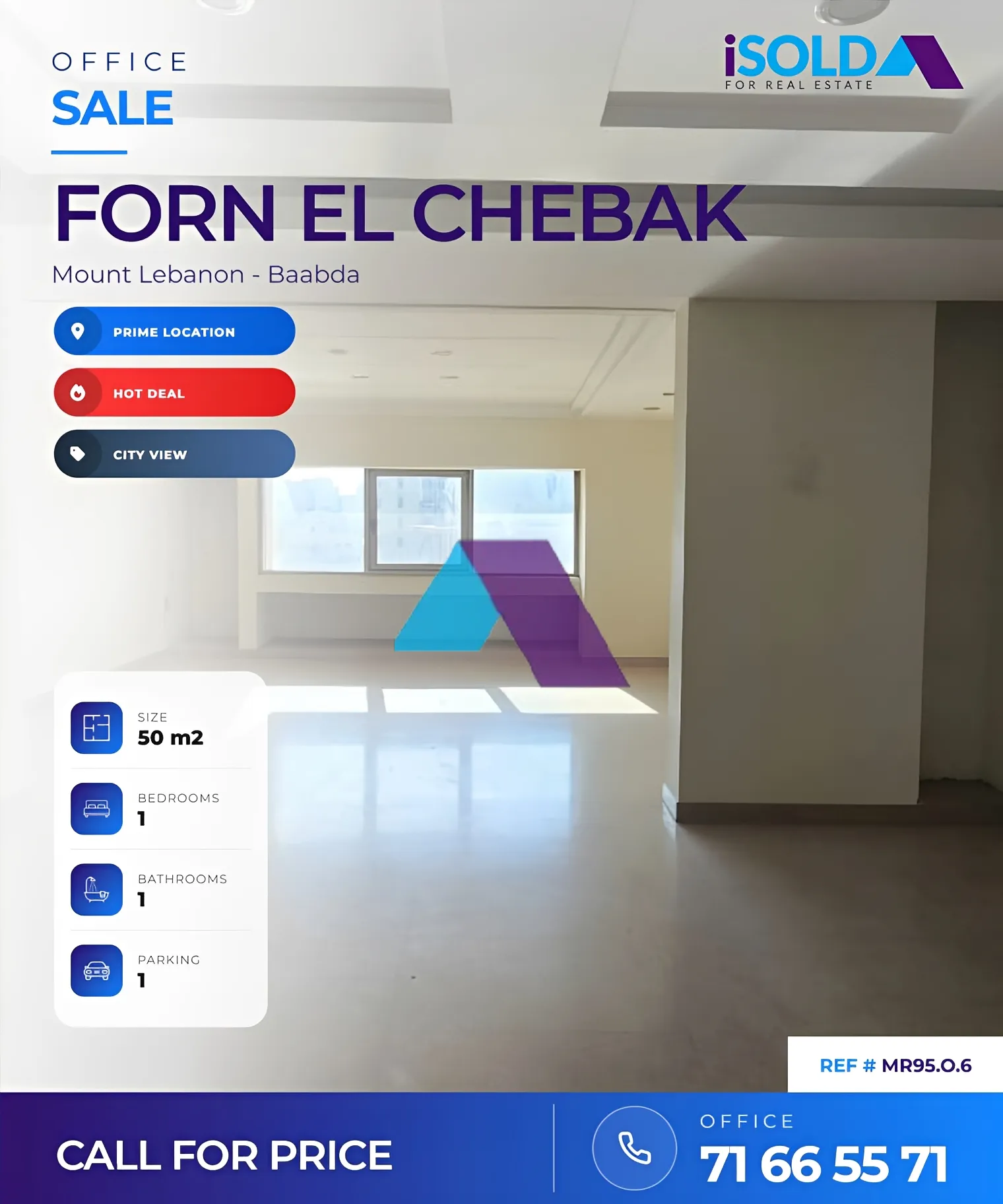 Office for sale in Forn El Chebbak
