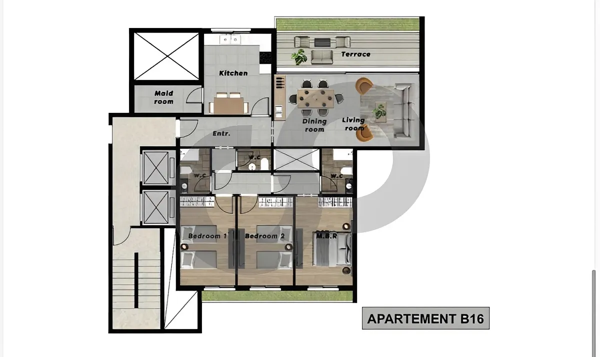 Apartment for Sale in Achrafieh, Beirut, Lebanon
