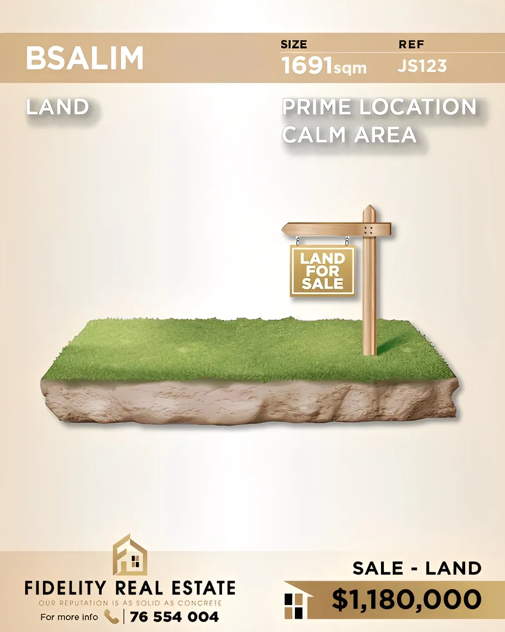 Land for Sale in Bsalim, Lebanon